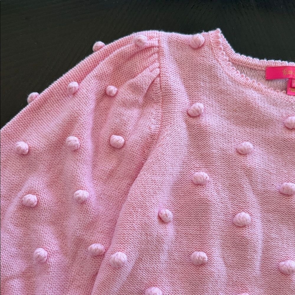 Lilly Pulitzer Light Pink Knit Sweater - Picture 3 of 5